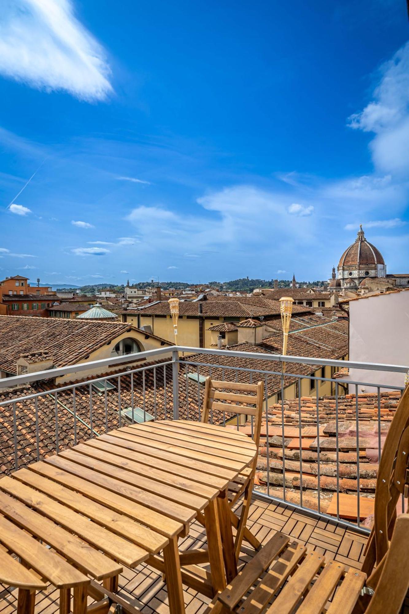 Yd Stunning Terrace On The Accademia Lägenhet Florens Exteriör bild