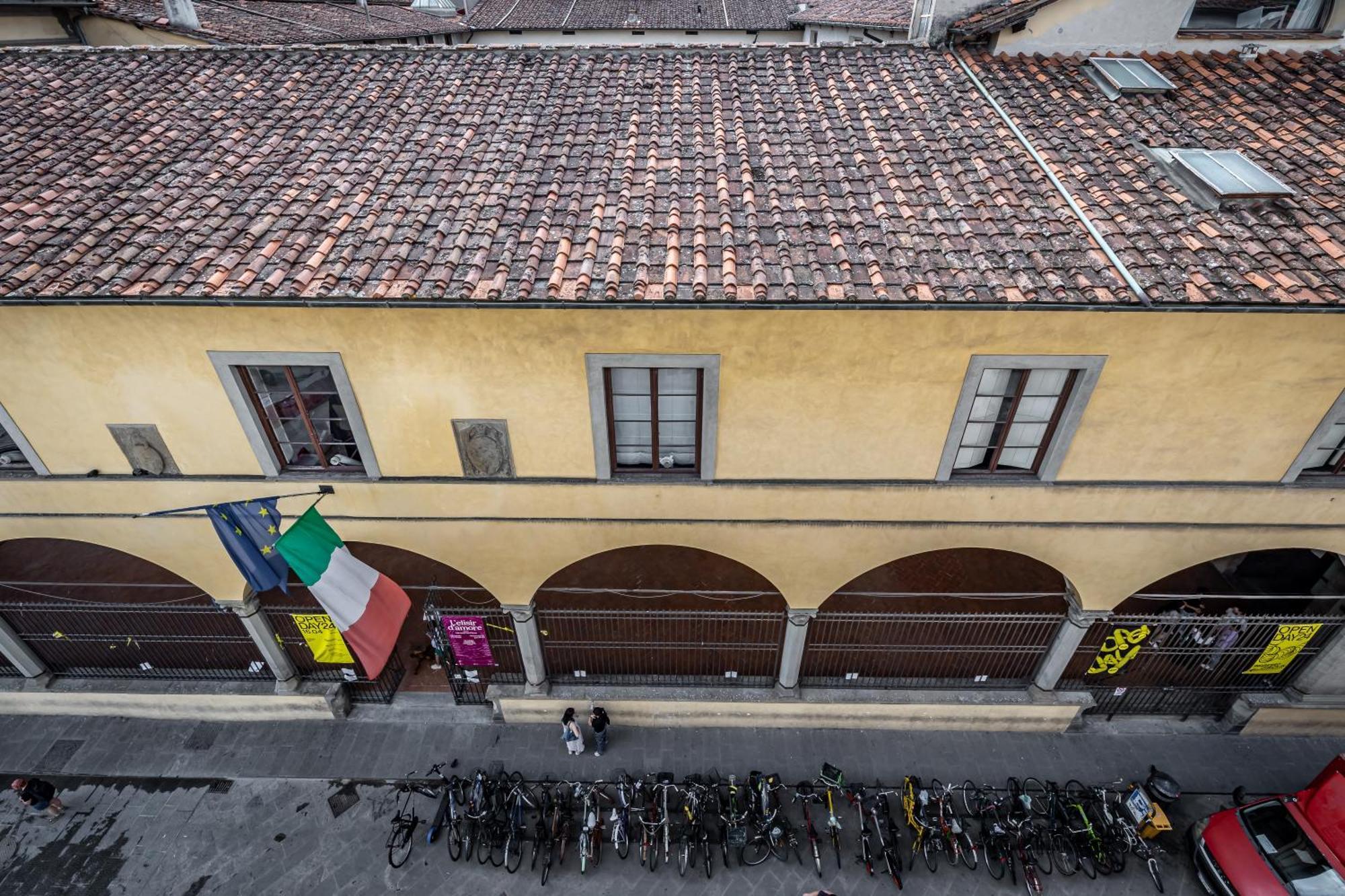 Yd Stunning Terrace On The Accademia Lägenhet Florens Exteriör bild