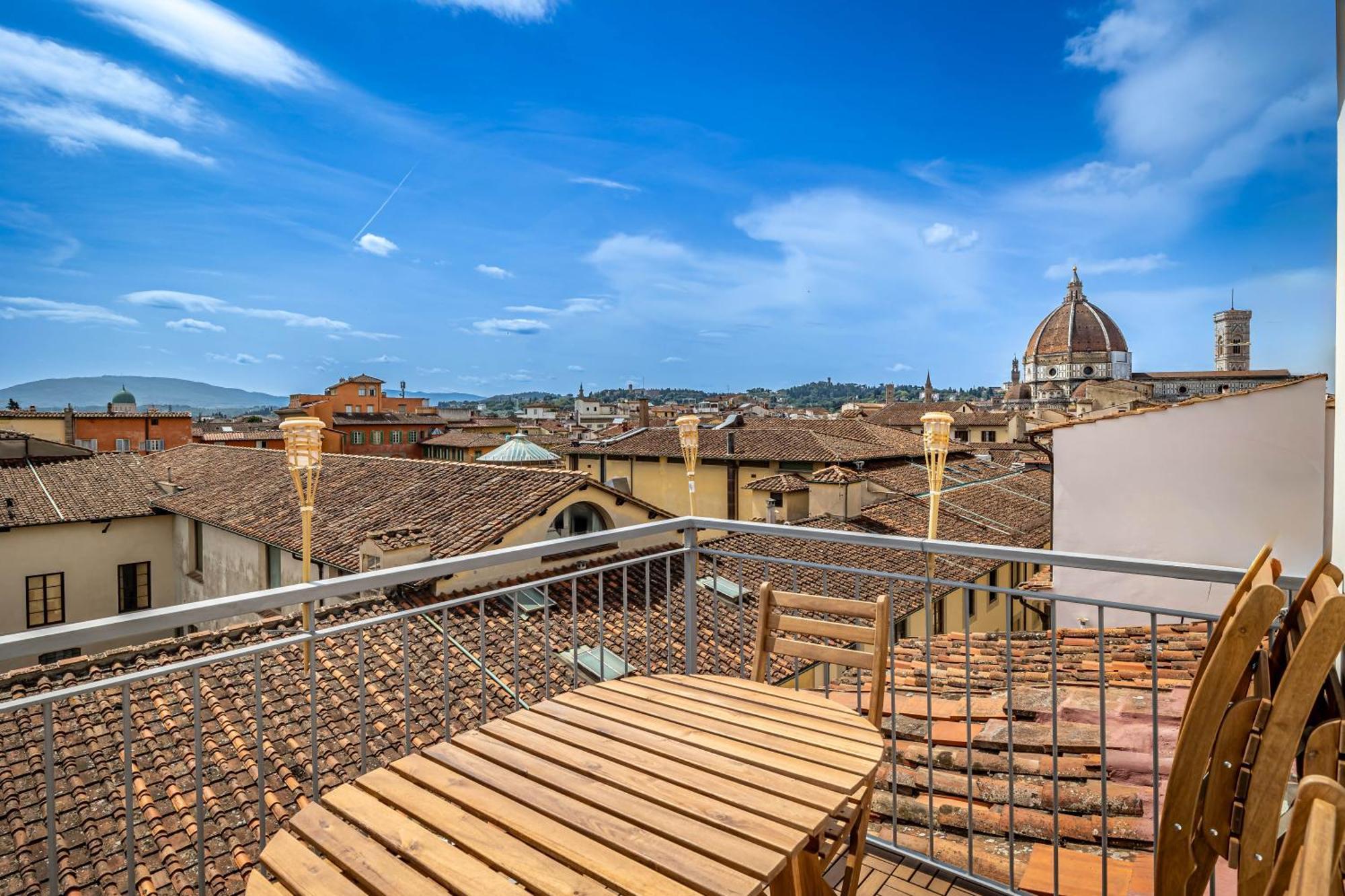 Yd Stunning Terrace On The Accademia Lägenhet Florens Exteriör bild