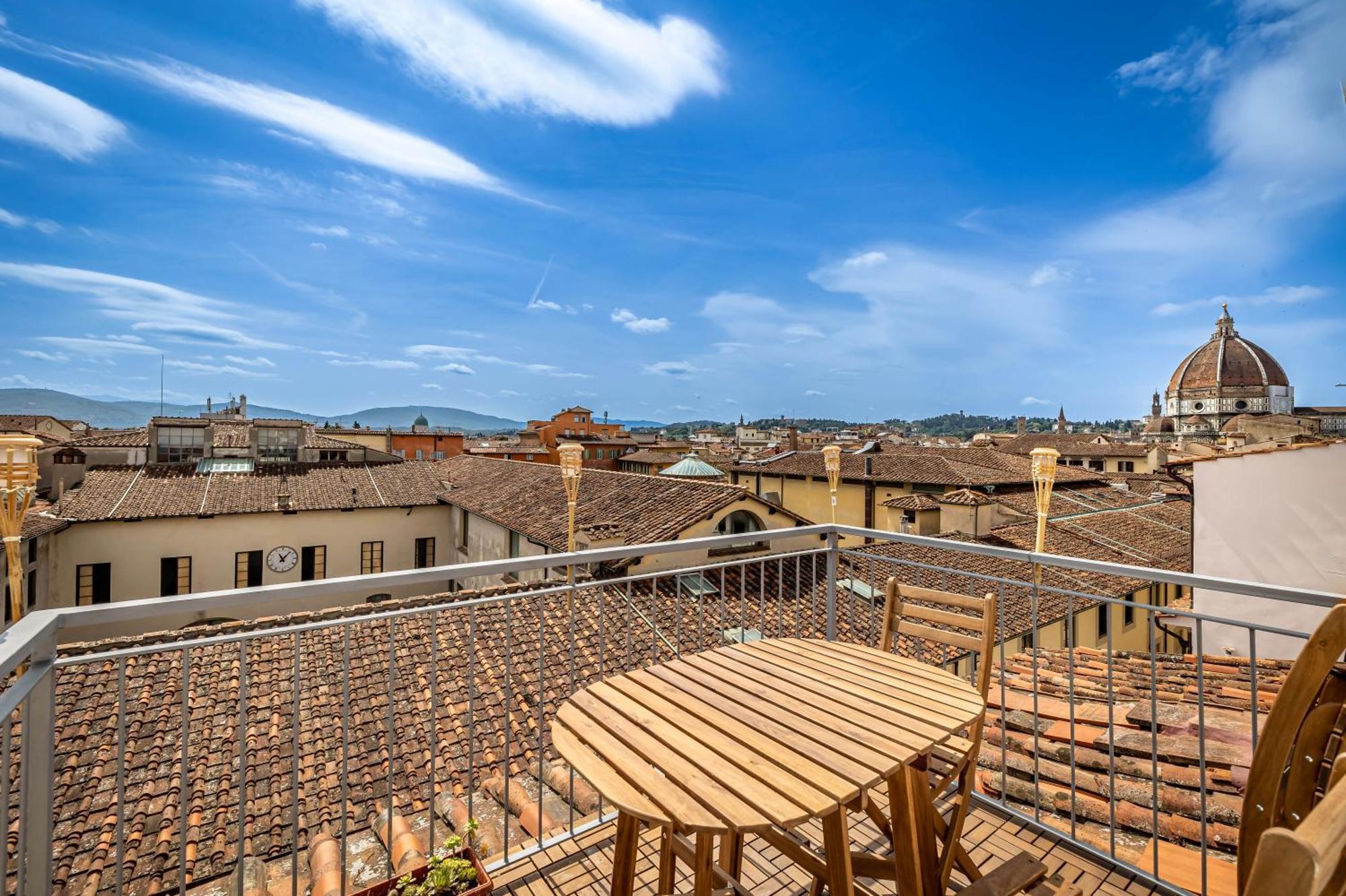 Yd Stunning Terrace On The Accademia Lägenhet Florens Exteriör bild