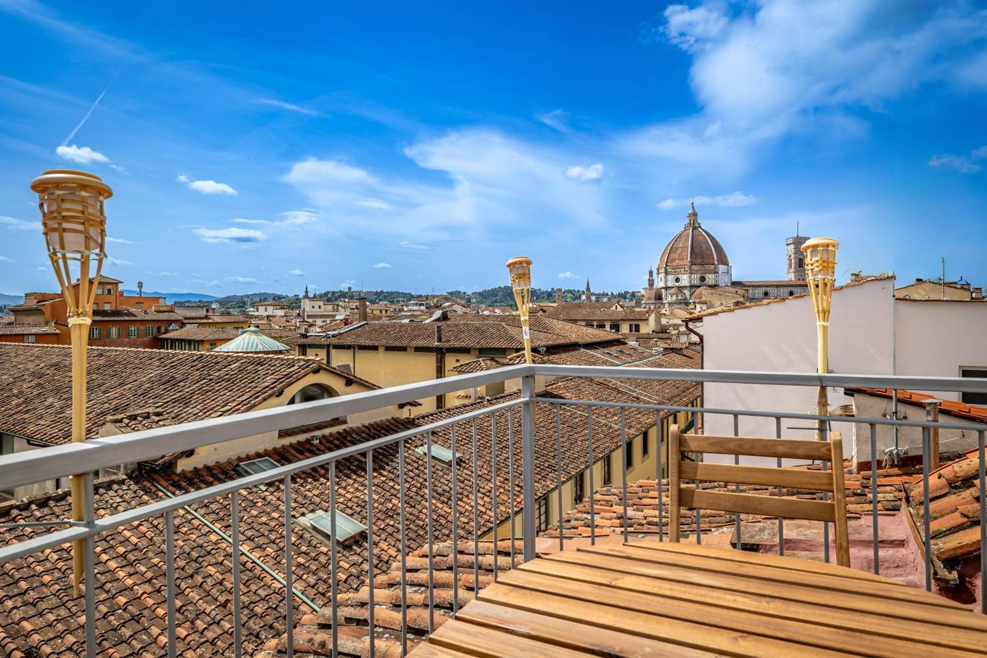 Yd Stunning Terrace On The Accademia Lägenhet Florens Exteriör bild